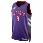 Maillot NBA Toronto Raptors RJ Barrett Nike 2024-25 Classic Edition Violet Swingman - Homme
